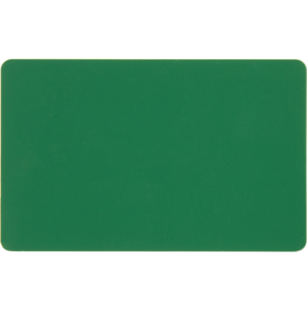 Plastkort Grön