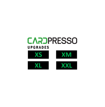 Cardpresso uppgradering XXS-XXL